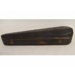 20th century Chinese violin in case, 59cms long