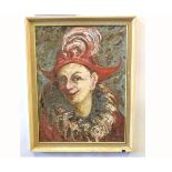 M B Foster, oil on board, "Tis a Merry Clown", dated '69, 49cms x 66cms