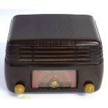 1940s/50s Bakelite framed GEC radio, model C100