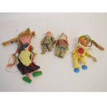 Various Pelham type puppets etc