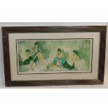 AFTER SIR WILLIAM RUSSELL FLINT, limited edition (500/850) coloured print "Five Studies of