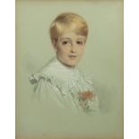 ANTHONY FREDERICK AUGUSTUS SANDYS (1829-1904)Portrait of George Algernon Perkins circa 1902 coloured