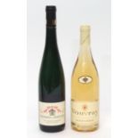 Vouvray Monmousseau 2003 (6) and Reichsgraf von Kesselstadt Riesling 2011 (2) (8)