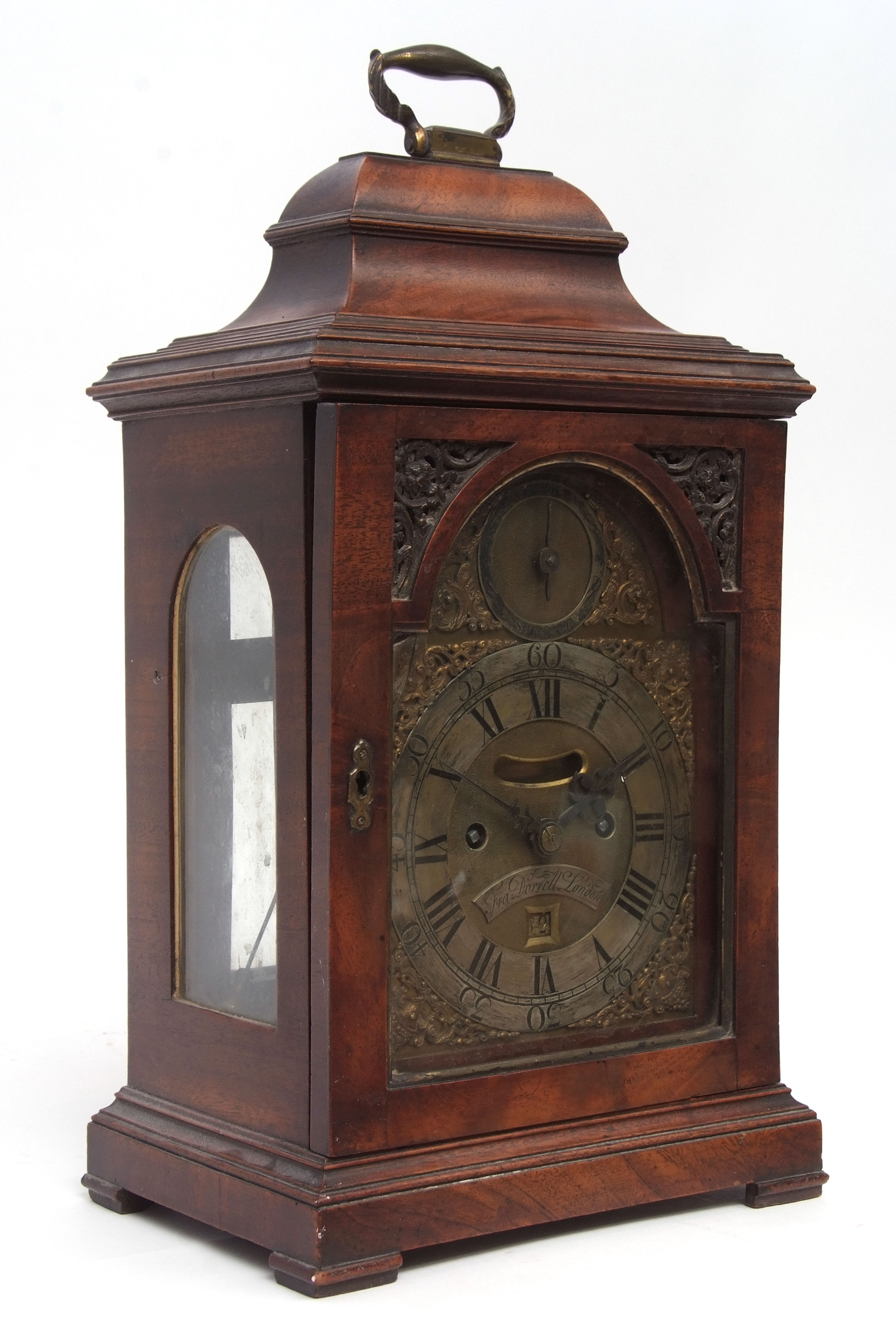 Second half of 18th century mahogany cased verge table clock, Francis (Fra) Dorrell - London, the - Image 2 of 3