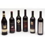 Vina Maria Rioja 2005, Hardys Shiraz Cabernet 2001, Woolpunda Cabernet Sauvignon 2002, Sorby