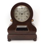 Mid-19th century mahogany cased bracket clock, Connell late Ganthony - 83 Cheapside, London, 486,