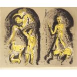 AR JOHN PIPER CH (1903-1992) "The Annunciation of the Shepherds" lithograph, signed and numbered