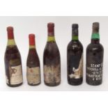 Six various bottles of Nuits St Georges and Nuits Villages, various producers and vintages circa