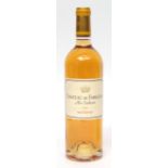 Chateau de Fargues lur Saluces 2005, wooden case of 12 bottles