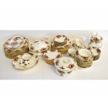 Quantity of Royal Albert Old Country Rose tea wares comprising 12 dinner plates, 12 side plates,