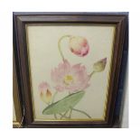 Indian Company School, circa 1820, watercolour, Study of a water lily, inscribed verso "