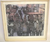 Mary Louis Coulouris, signed and dated 66/7 in pencil to margin, limited edition (17/50), coloured