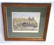 Henry James Starling, signed in pencil to margin, coloured etching, inscribed "Potter Heigham