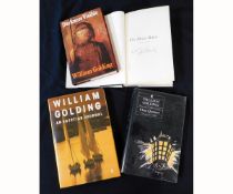 WILLIAM GOLDING: 4 titles: DARKNESS VISIBLE, London, 1979, 1st edition, original cloth gilt, dust-