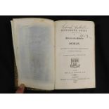 GEORGE NEWENHAM WRIGHT: AN HISTORICAL GUIDE TO ANCIENT AND MODERN DUBLIN, London, 1821, 1st edition,