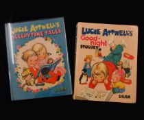 MABEL LUCIE ATTWELL: 2 titles: LUCIE ATTWELL'S GOOD-NIGHT STORIES, [1971], 1st edition, coloured