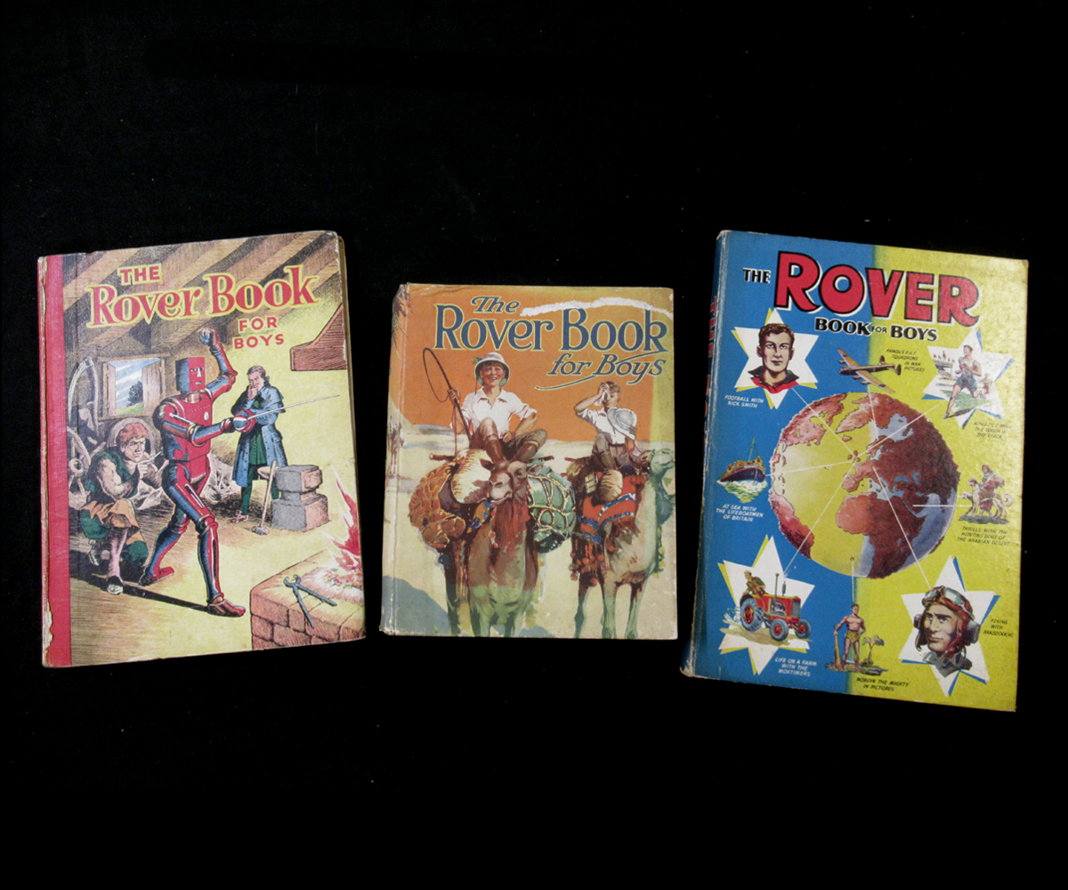 THE ROVER BOOK FOR BOYS, London, Manchester and Dundee, D C Thomson & Co Ltd, [1929], 4 coloured