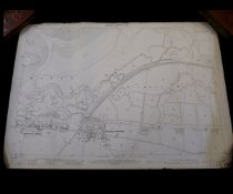 ORDNANCE SURVEY: 7 EARLY 20TH CENTURY LARGE SCALE EAST ANGLIA MAPS, Brancaster, Kelling, Great