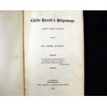 GEORGE GORDON, LORD BYRON: CHILDE HAROLD'S PILGRIMAGE, CANTO THE FOURTH, London, John Murray,