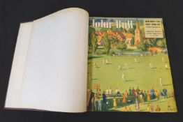JOHN BULL: 1949 (July 2 - December 31), volume 86, Nos 2244-2270 in one, complete, contributors