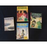 ASTOUNDING SCIENCE FICTION, 4 copies, New York, Street & Smith, May-July 1943, May 1945, volume