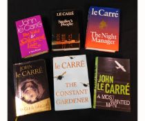 JOHN LE CARRE: 6 titles: THE NAIVE AND SENTIMENTAL LOVER, London, 1971, 1st edition, signed piece