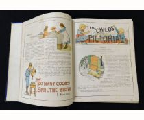 KATHARINE S MACQUOID, MARY MOLESWORTH AND OTHERS: THE CHILD'S PICTORIAL, illustrated Harrison Weir