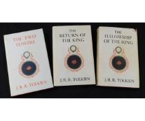 J R R TOLKIEN: THE LORD OF THE RINGS - THE FELLOWSHIP OF THE RING- THE TWO TOWERS - THE RETURN OF