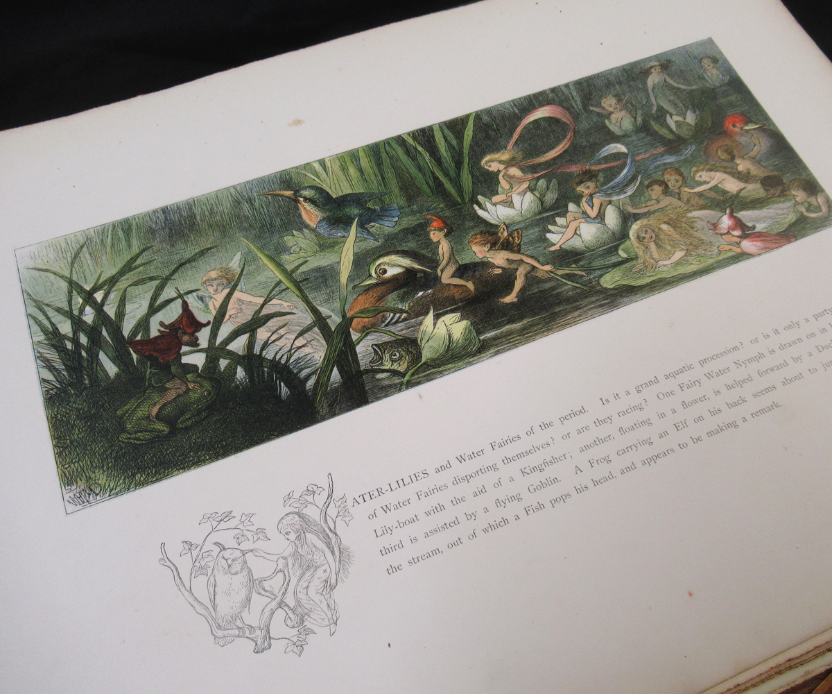 RICHARD DOYLE (ILLUSTRATED) AND WILLIAM ALLINGHAM: IN FAIRYLAND, A SERIES OF PICTURES FROM THE ELF- - Image 5 of 11