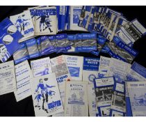 Packet 110+ Southend United football programmes 1962-1972 including a few pre-season friendlies +