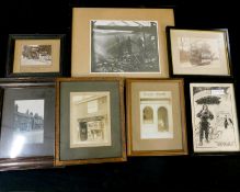 Collection East Anglia interest photographs, mainly Norwich interest, including traction engine