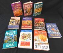 TERRY PRATCHETT: 10 titles: INTERESTING TIMES, London, Victor Gollancz, 1994, 1st edition, signed to