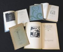 T F POWYS: 5 titles: THE DEWPOND, London, Elkin Mathews and Marot, 1928, limited edition (530), (