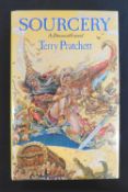 TERRY PRATCHETT: SOURCERY, London, Victor Gollancz, 1988, 1st edition, original cloth gilt, dust-