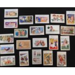 One box: 300+ comic postcards circa early/mid-20th century including Donald McGill (40+), Phil