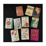 IAN FLEMING: 10 titles: each Jonathan Cape reprints, each original cloth, dust-wrappers (generally