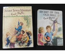 ENID BLYTON: 2 titles: SECRET OF THE OLD MILL, illustrated Eileen A Soper, London, Brockhampton