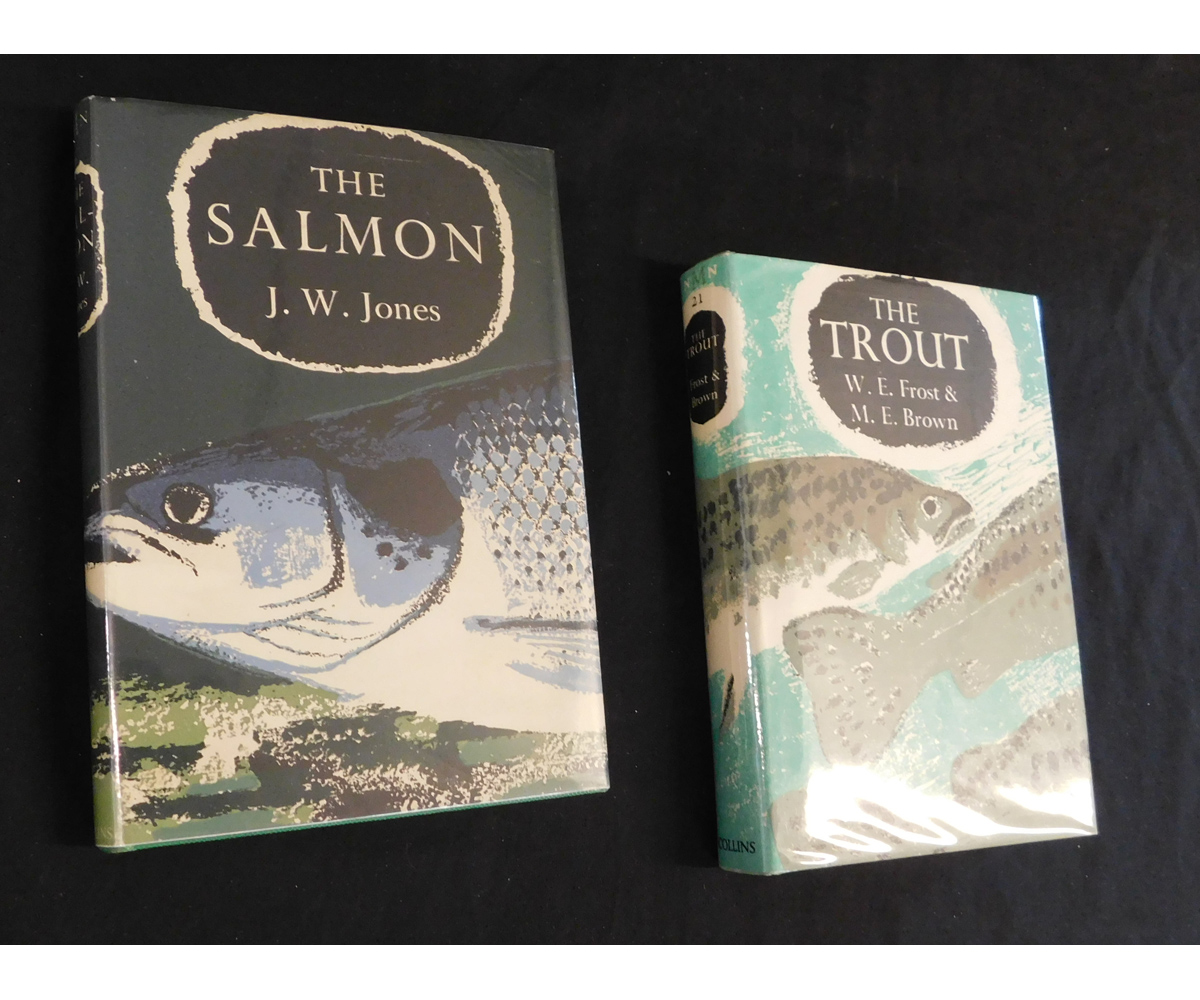 J W JONES: THE SALMON, London, Collins, 1959, 1st edition, New Naturalist Monograph Series No 16,