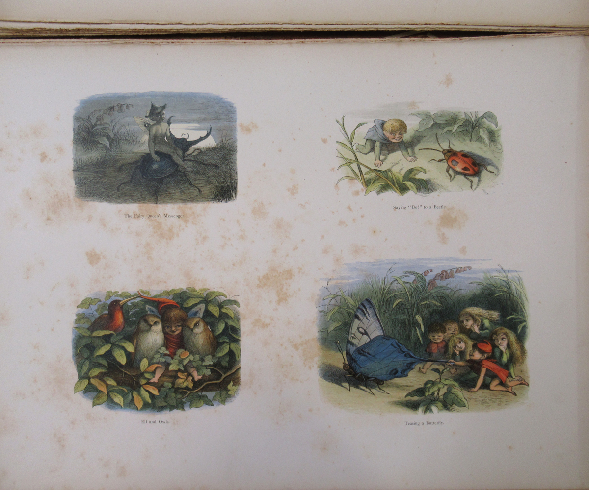 RICHARD DOYLE (ILLUSTRATED) AND WILLIAM ALLINGHAM: IN FAIRYLAND, A SERIES OF PICTURES FROM THE ELF- - Image 9 of 11