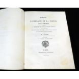 EMILE ALLARD: MEMOIRE SUR L'INTENSITE ET LA PORTEE DES PHARES..., Paris, 1876, 1st edition, 8