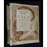 WILLIAM BLAKE: VALA OR THE FOUR ZOAS, A FACSIMILE OF THE MANUSCRIPT, A TRANSCRIPT OF THE POEM AND