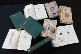 ARTHUR RANSOME: 9 titles: PIGEON POST, 1936, 1st edition, original cloth; SECRET WATER, 1939, 1st