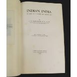 CHARLES WILLOUGHBY WADDINGTON: INDIAN INDIA, AS SEEN BY A GUEST IN RAJASTHAN, London, Jarrolds,