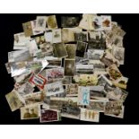 Box: circa 300 mainly early 20th century military interest postcards, the majority Great War period,