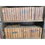 JAMES WEATHERBY: THE RACING CALENDAR, London, 1773-1825, 38 volumes, + 4 other volumes similar,