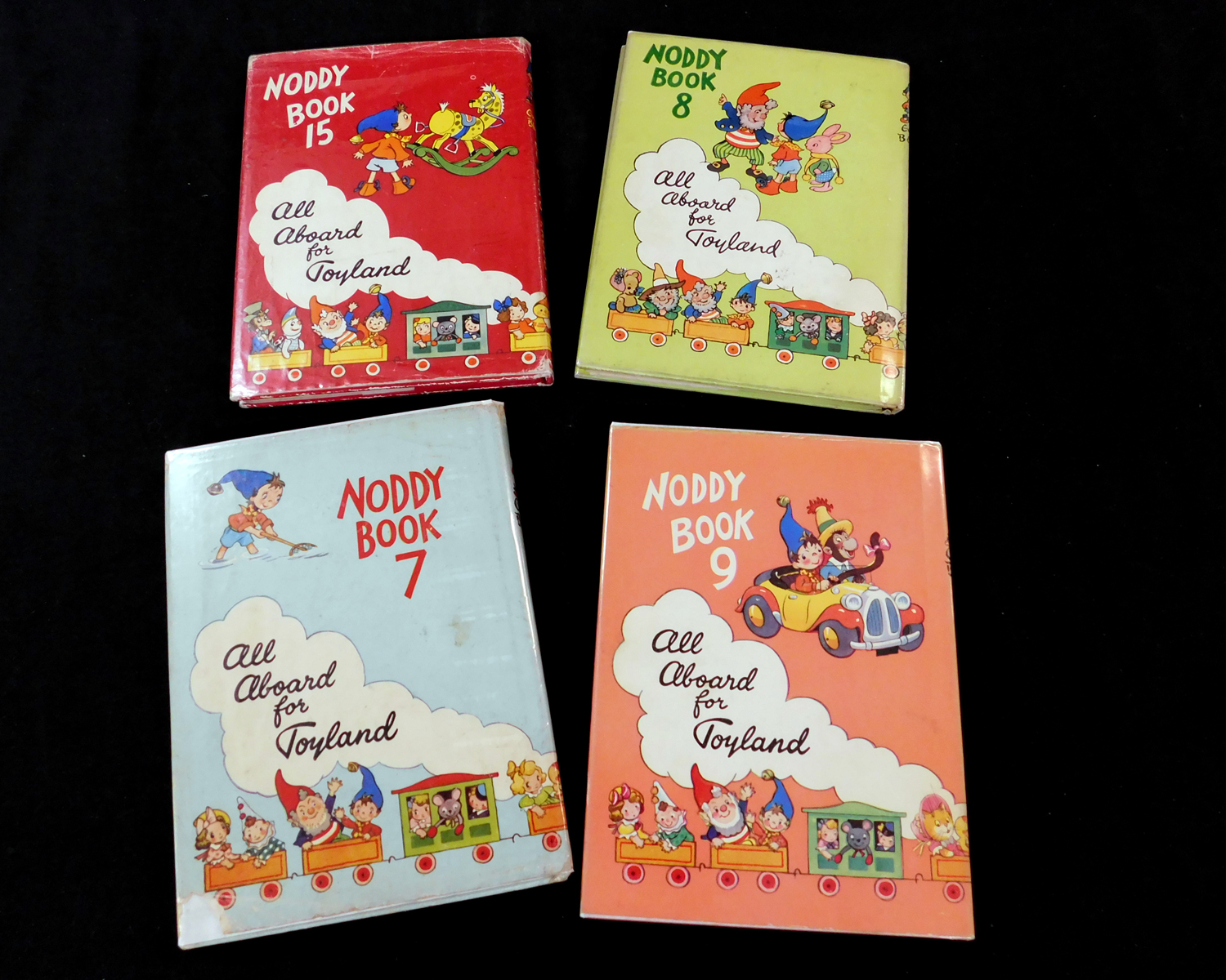 ENID BLYTON: 4 titles: NODDY AT THE SEASIDE, [1953], 1st edition, original pictorial boards, dust- - Image 3 of 4