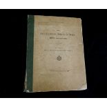 CECIL MALLABY FIRTH: THE ARCHAEOLOGICAL SURVEY OF NUBIA, REPORT FOR 1908-1909, Cairo, Government