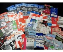 Packet circa 80 football programmes 1959-1968 including Birmingham City (7), Charlton Athletic (10),