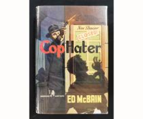 ED MCBAIN: COP HATER, London, Boardman, 1958, 1st edition, signed, the author's first "87th