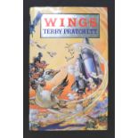 TERRY PRATCHETT: WINGS, London, Doubleday, 1990, 1st edition, signed to title page, original cloth